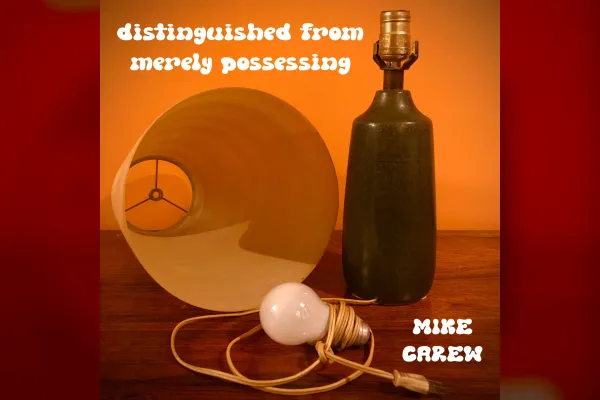 Album cover art for Distinguished from merely possessing (2026)