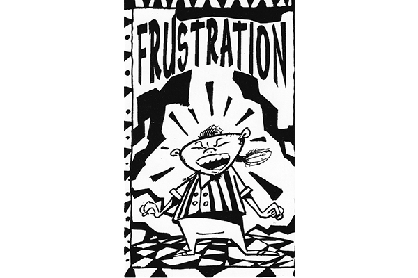 Album cover for Frustration